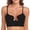 Black, variant on Push Up Bras for Women Deep Plunge Convertible Straps Underwire Low Back Bralette Everyday Bra