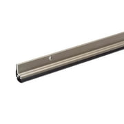M-D Building Products 25730 36 in. x 84 in. Satin Nickel Flat-design Aluminum and Vinyl Commercial Screw-on Top and Sides Door Seal Kit