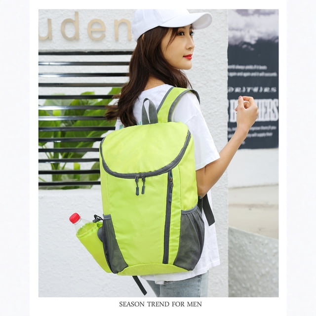 LINMOUA Backpack 20L Portable Foldable Backpack Waterproof Ultralight Outdoor Rucksack Large Capacity Travel Hiking Knapsack for Outdoor Sports