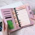 thumbnail image 6 of Budget Planner and Monthly Bill Organizer Undated A6 Size Notebook for Financial Planning, Goal Recording, and Expense Tracking with Pocket, 6 of 7