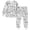 Excavator, variant on Color Your Own Pajamas for Toddler and Little Girls, DIY Painted 2PCS Pjs Sleepwear Set - Excavator 3T