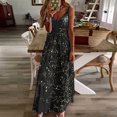 thumbnail image 4 of Come with me to see the stars Sleeveless Dress Casual dresses elegant women's dresses sale, 4 of 6