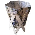 thumbnail image 1 of Canasta Cesto para ropa multiusos pequeño de lona lavable de 39 x 24.5 cm CHIC-FANTASY FLORES AZULES, 1 of 4