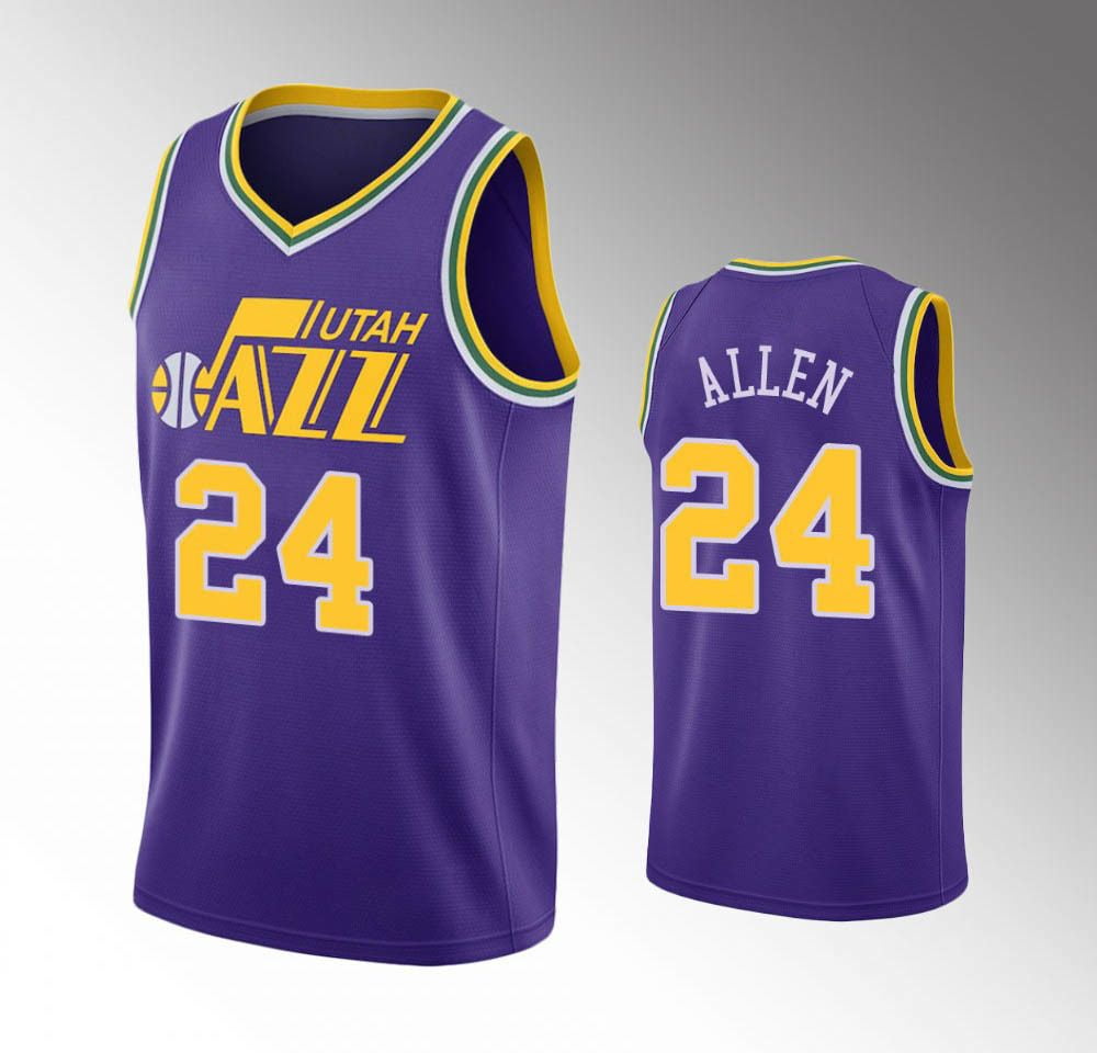 donovan mitchell purple jazz jersey
