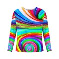thumbnail image 4 of Hoodie Sweatshirts for Men Clearance Pullovers Mens Casual Round Neck Pullover Sports Long Sleeves Blouse, 4 of 4