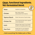 thumbnail image 2 of JoyFull Chicken Squeeze Treats for Dogs – Prebiotic Gut Health Treats Made with Real Cage-Free Chicken – Lickable, Enrichment-Friendly, Meal Topper – 24 Easy Squeeze Sticks (0.5oz Each), 2 of 9