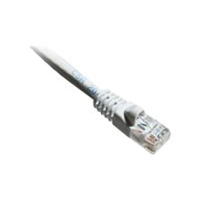 Axiom AX - Patch cable - RJ-45 (M) to RJ-45 (M) - 10 ft - UTP - CAT 5e - molded, snagless, stranded - white