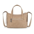 thumbnail image 5 of Wrangler Tooled Aztec Small Crossbody Handbag for Women Stylish Handle Bag Designer Top-Handle Crossbody Bags, Tan, 5 of 7