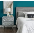 thumbnail image 4 of Geometric Two Drawer Nightstand, Grey, 4 of 8