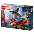 thumbnail image 4 of Set LEGO Super Heroes Auto Deportivo de Iron Man y Pantera Negra vs. Hulk Rojo 76310, 4 of 4