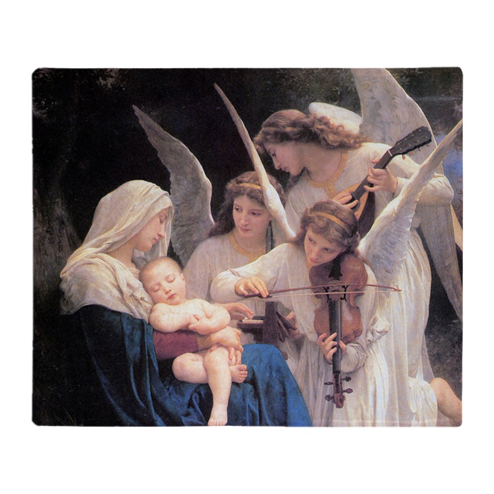 CafePress Song Of The Angels Throw Blanket Soft Fleece Throw Blanket, 50"x60" Stadium