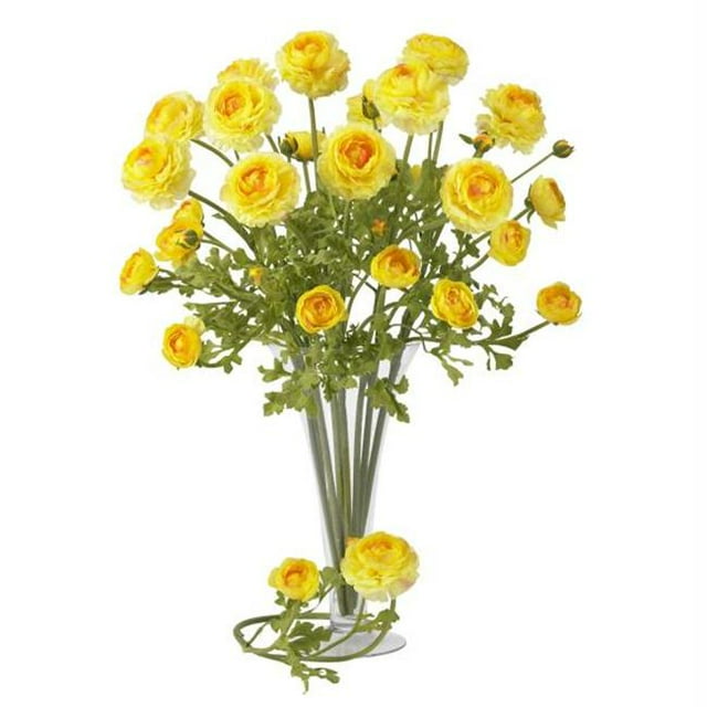 Tige de Runculus en Soie de 23 Po - Lot de 12 -