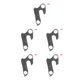 thumbnail image 2 of sweethay Adaptador de convertidor de bicicleta de gancho de cola de bicicleta de aleación de aluminio de suspensión trasera de bicicleta portátil, 008 Type2 NO2 sweethay CBP168338, 2 of 6