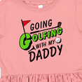 thumbnail image 4 of Inktastic Going Golfing with My Daddy Kids Golf Girls Toddler Dress, 4 of 5