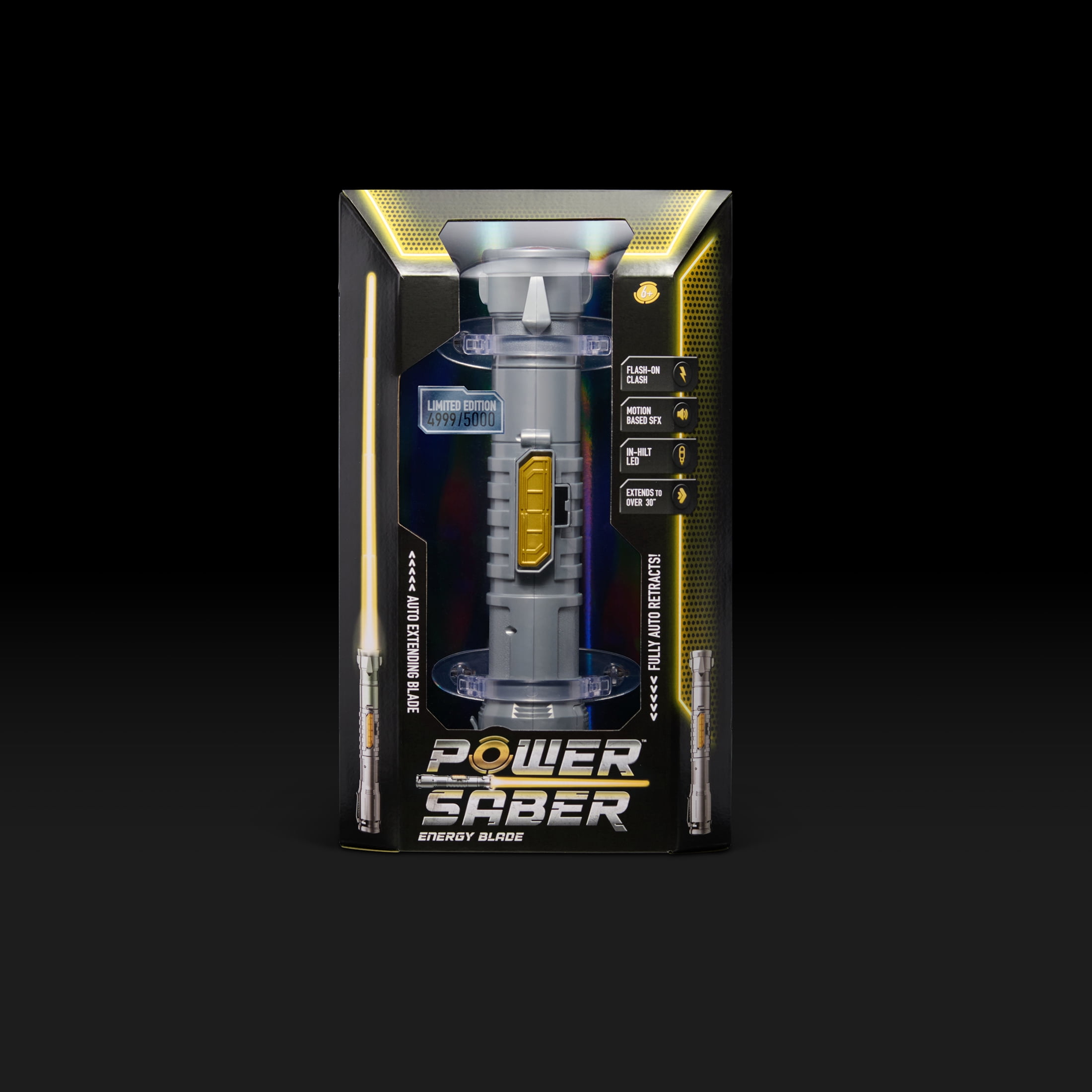 Power Saber Energy Blade Yellow Limited Edition with Realistic & Safe Battle Action