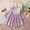 Purple, variant on SERTG Toddler Girls Solid Color A-Line Dress Long Sleeve Round Neck Lace Kids Casual Comfortable Fit Fall Winter Everyday Outfit Skirts(Pink,6-9 Months)