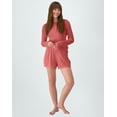 thumbnail image 5 of Hanes Originals Women’s SuperSoft Comfywear Rib Sleep Shorts Natural Cedar 2XL, 5 of 6