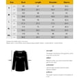 thumbnail image 2 of Xuanfei Women V Neck American Flag Print Long Sleeve Pullover Top, 2 of 7