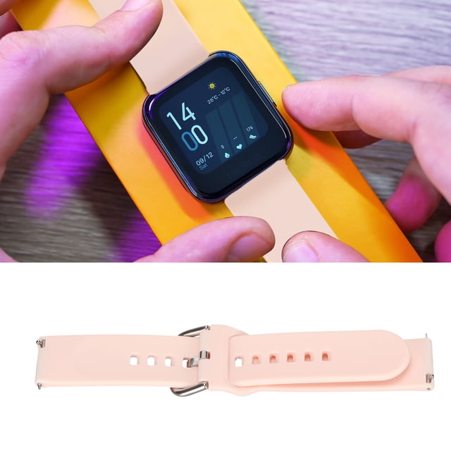 Watch Strap, Porous Design Smart Watch Band Non Slip Free Adjustment Skin Friendly Soft Anti Lost For GTS 3