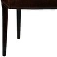 thumbnail image 3 of SAFAVIEH Ken Rustic Classic Leather Arm Chair, Brown, 3 of 5