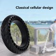 thumbnail image 3 of Rueda de Scooter Eléctrico, Neumilar Sólido de Scooter Eléctrico 8.5 Pulgadas Anti Punción Celular Alta Elasticidad Choque Absorbente de Goma Sin Deslizamiento para, 3 of 7
