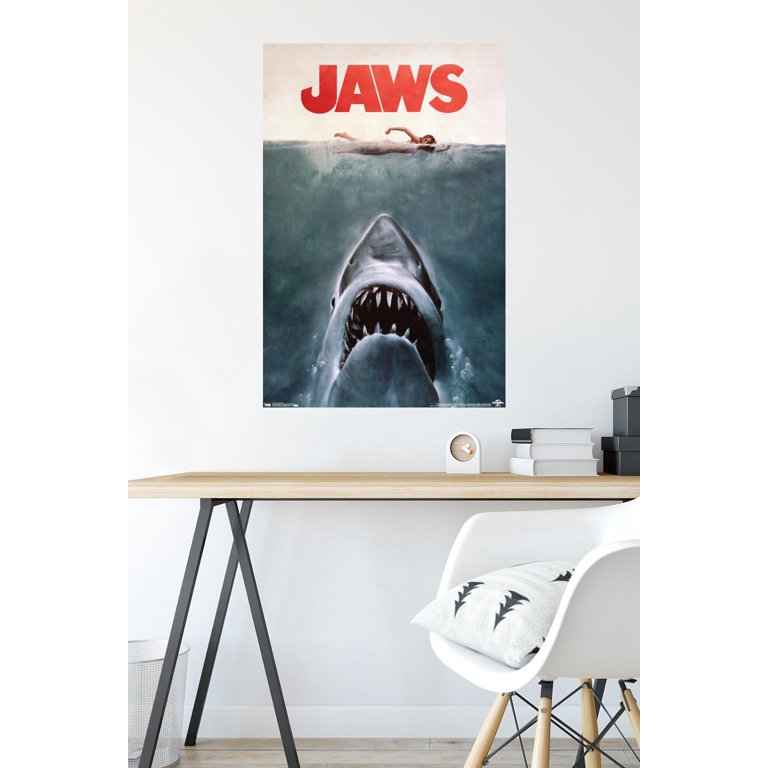 Jaws - One Sheet Wall Poster, 22.375