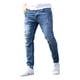 thumbnail image 1 of Jeans De Hombre De Corte Ajustado Casual A La Moda, 1 of 6