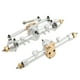 thumbnail image 2 of Conjunto de Eje Trasero Delantero de Metal RC, Accesorios de Piezas de Mejora para Coche axial SCX24 1/24 RC Adecuado Para Axi90081, AXI00001, AXI00002, 2 of 7