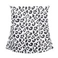 thumbnail image 4 of CHUANK Womens Summer Off Shoulder Leopard Print Bandeau Strapless Blouse Tops, 4 of 4
