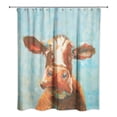 thumbnail image 2 of Creative Products How Now Brown Cow 71x74 Shower Curtain, 2 of 2