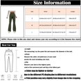 thumbnail image 3 of Pants for Women Autumn Winter Fashion Solid Color Wide Strip Loose Wide Leg Casual Trousers Flowy Pants, 3 of 8