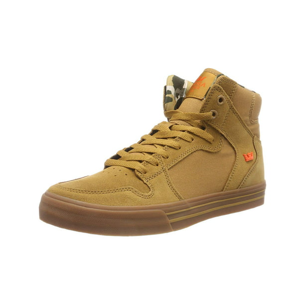 Supra - Supra Vaider Mens Fashion Leather Sneakers High Top Suede ...
