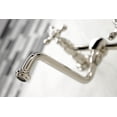 thumbnail image 4 of Kingston Brass KS1216AX Heritage Wall Mount Bathroom Faucet, Polished Nickel, 4 of 5