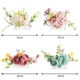 thumbnail image 2 of Shining Wedding Jewelry Headwear Headpiece Flower Hair Comb Bridal Crystal Hair Ornaments Bridal Hair Accessories Flower Leaf Hair Comb 6, 2 of 8