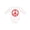 AA-White, variant on Fun Red Peace Sign Boys or Girls Long Sleeve Baby Bodysuit