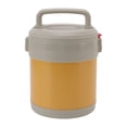 thumbnail image 1 of Fiambrera térmica de 1,3 l para estudiantes y oficinas, recipiente portátil para comida de color amarillo cera de abejas, fiambrera al vacío de acero inoxidable 304, 1 of 8