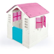 DOLU Pink Cottage Playhouse - Indoor Toddler House for 2+ Years