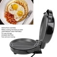 thumbnail image 3 of Omelet Máquina Para Hacer Tortillas Eléctrica, Máquina Para Hacer Tortillas Y Frittatas Antiadherente, Hace 2 Porciones Individuales, Calentamiento Rápido Y Fácil Por Ambos, 3 of 7