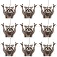 thumbnail image 1 of Llavero Con Oso Mapache Acrílico Dibujos Animados Accesorios Regalos, 1 of 4