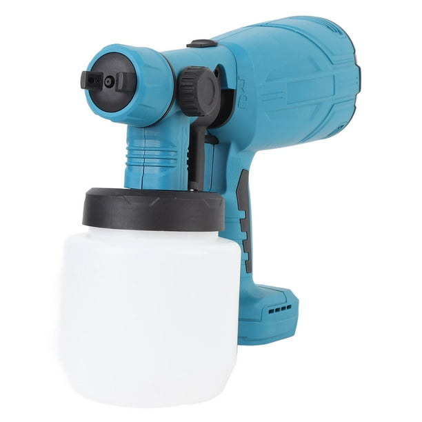 Pistola Pulverizadora De Pintura Inalámbrica, Pulverizador De Pintura Inalámbrico De 400000 RPM, 3 Modos De Pulverización, 4 Boquillas Para Puerta