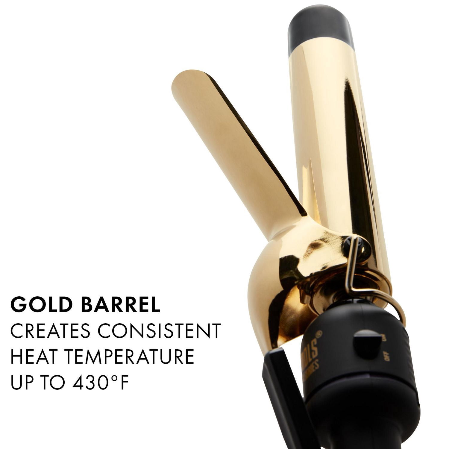 HOT TOOLS Pro Signature 1" Gold Curling Iron/Wand