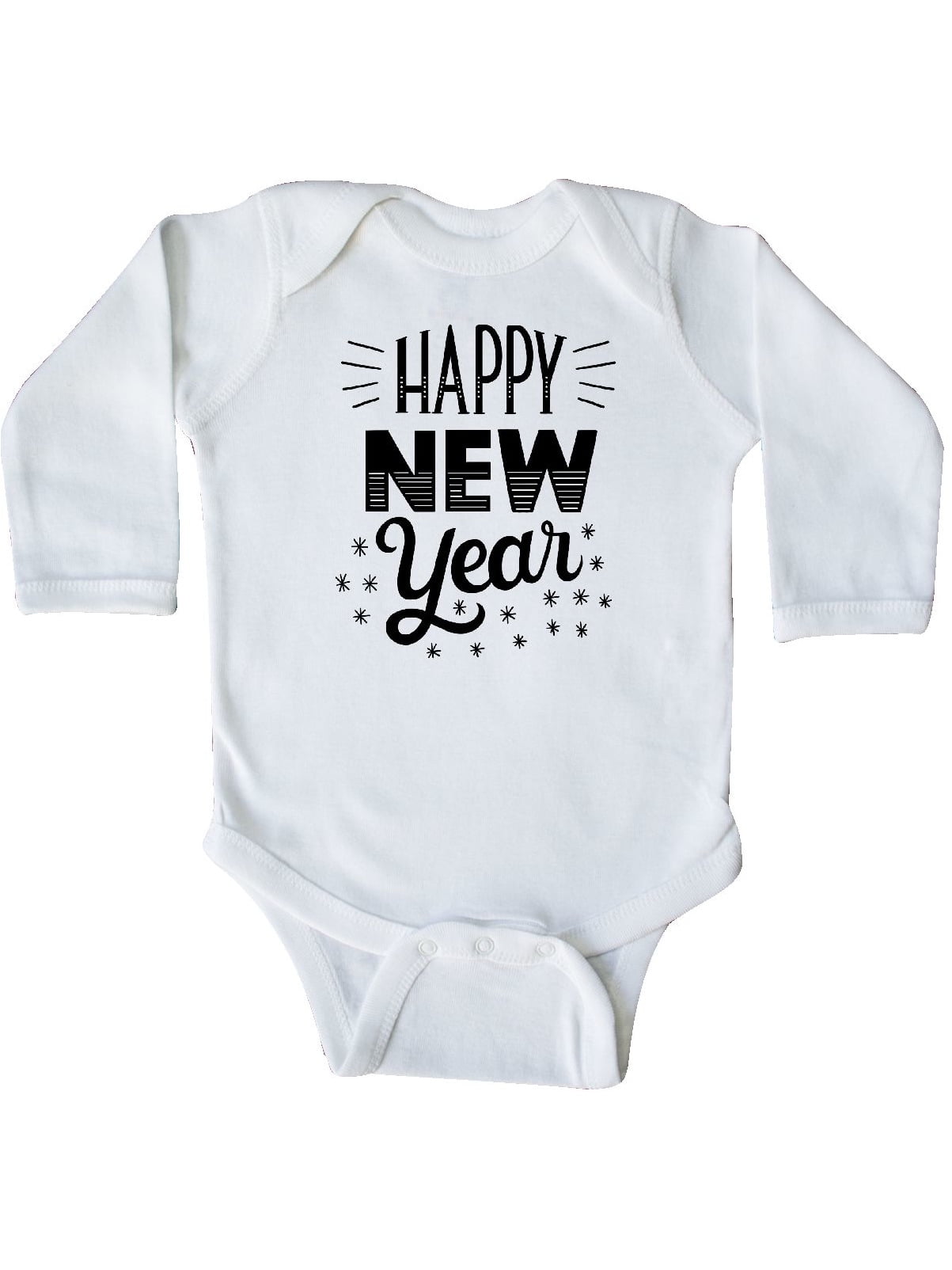 inktastic Life is Good Handlettered in Dark Blue Light Blue Long Sleeve Creeper