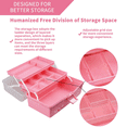 thumbnail image 2 of 12in Three-Layer Multipurpose Storage Box, Folding Tool Box/Art & Crafts Case/Sewing Supplies Organizer, 2 of 5