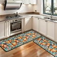 thumbnail image 3 of Kitchen Rugs Sets Of 2,Colorful Butterfly Pattern Anti Fatigue Kitchen Mat Rugs Non Slip Washable,Decorative Kitchen Floor Mats for Kitchen,Sink,Laundry,17"x47"+17"x47", 3 of 5