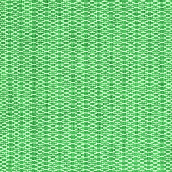 Ahgly Company Indoor Square Abstract Green Contemporary Area Rugs, 3' Square
