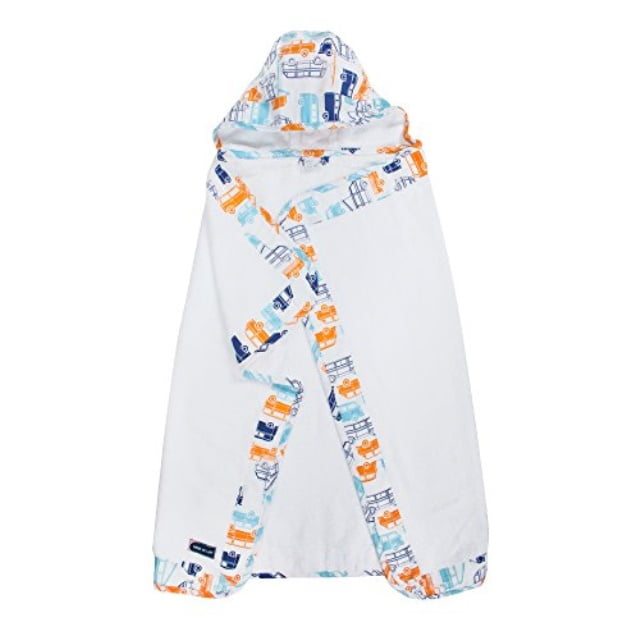Bebe Au Lait Hooded Baby Towel 0 24 Months Big Sur Walmart Com
