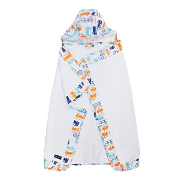 Bebe Au Lait Hooded Baby Towel 0 24 Months Big Sur Walmart Com