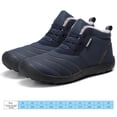 thumbnail image 2 of Botas Hombre Tobillo Antideslizante Impermeable Plataforma Zapatos Al Aire Libre (39) Azul, 2 of 7