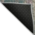 thumbnail image 5 of Addison Rugs Chantille Indoor/Outdoor Transitional Abstract Teal Machine Washable Rectangle Rug, 8' x 10', 5 of 8