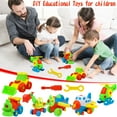 thumbnail image 3 of Take Apart Engineering Vehicle Toys for Boys Girls with Tool, Kids Tool Set Play Assemble Toys STEM Building Learning Game, Kids Car Construction Set Discount, 3 of 4
